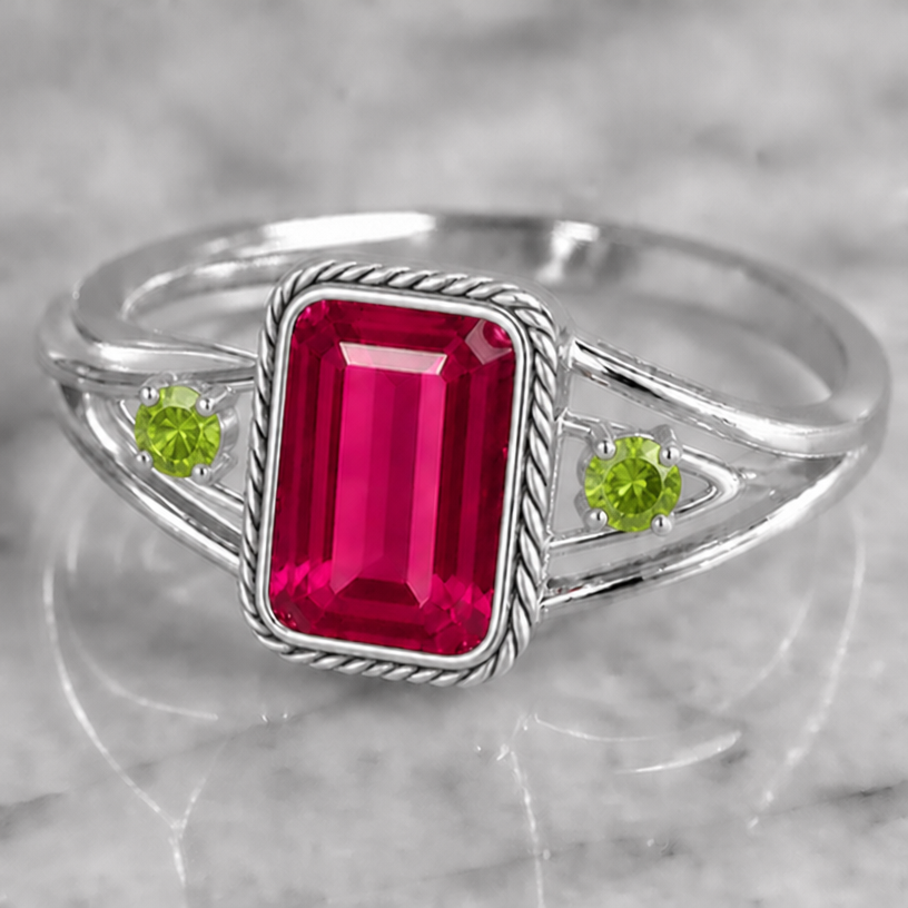 make small stones lime green
edit the attached jewelry design with these instructions: make small stones lime green. keep it photorealistic, just the design no text