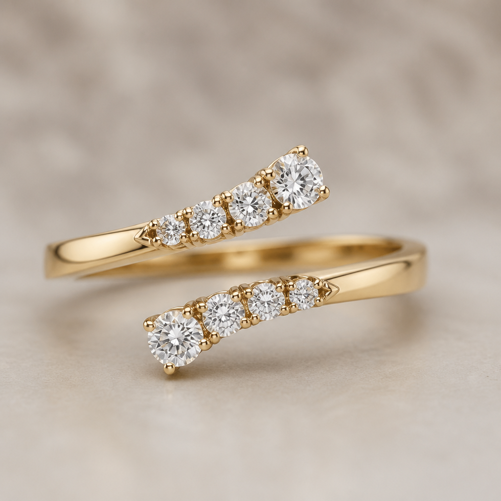 A women's ring
photorealistic jewelry design, A women's ring, modern style, just the design no text