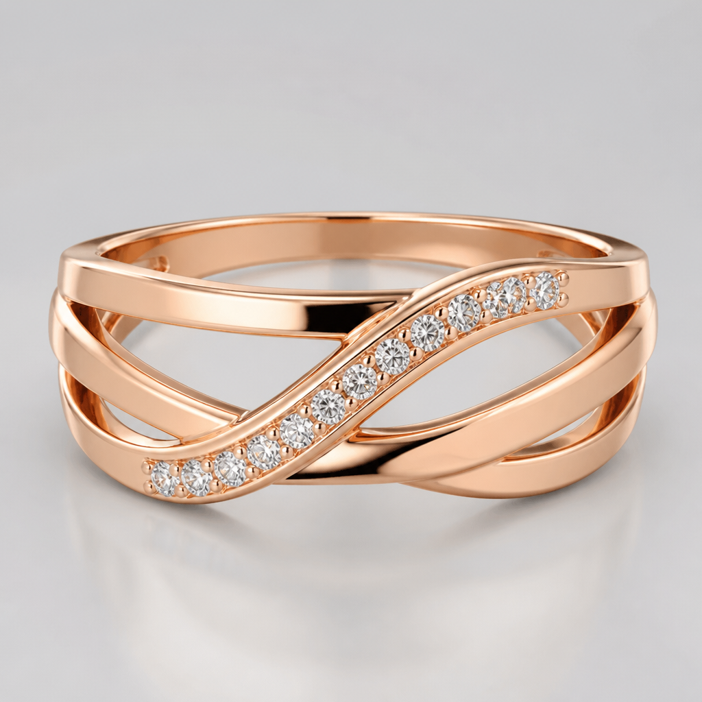 A women's ring
photorealistic jewelry design, A women's ring, modern style, just the design no text