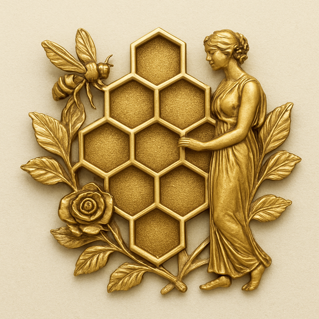 Honeycomb rosmundo figurative nature