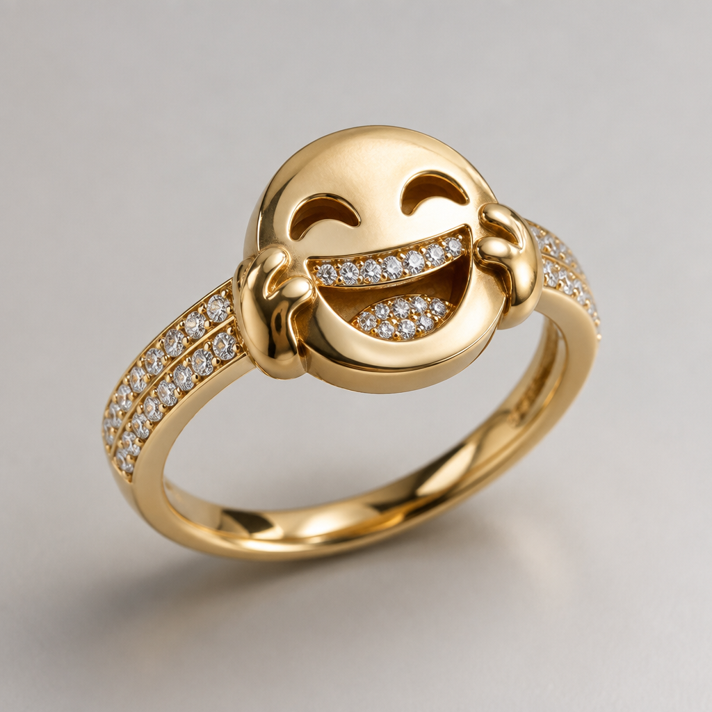 A women's ring. hahahahahaha
photorealistic jewelry design, A women's ring. hahahahahaha, modern style, just the design no text
