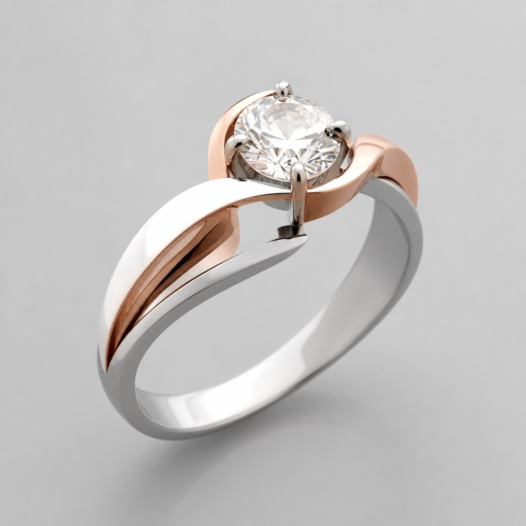 A women's ring
photorealistic jewelry design, A women's ring, modern style, just the design no text