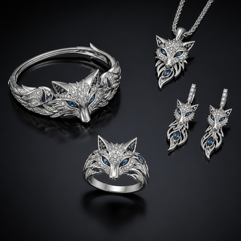 I need a full set from earring bracelet nickels
Make it looks unfamiliar
edit the attached jewelry design with these instructions: I need a full set from earring bracelet nickels
Make it looks unfamiliar. keep it photorealistic, just the design no text