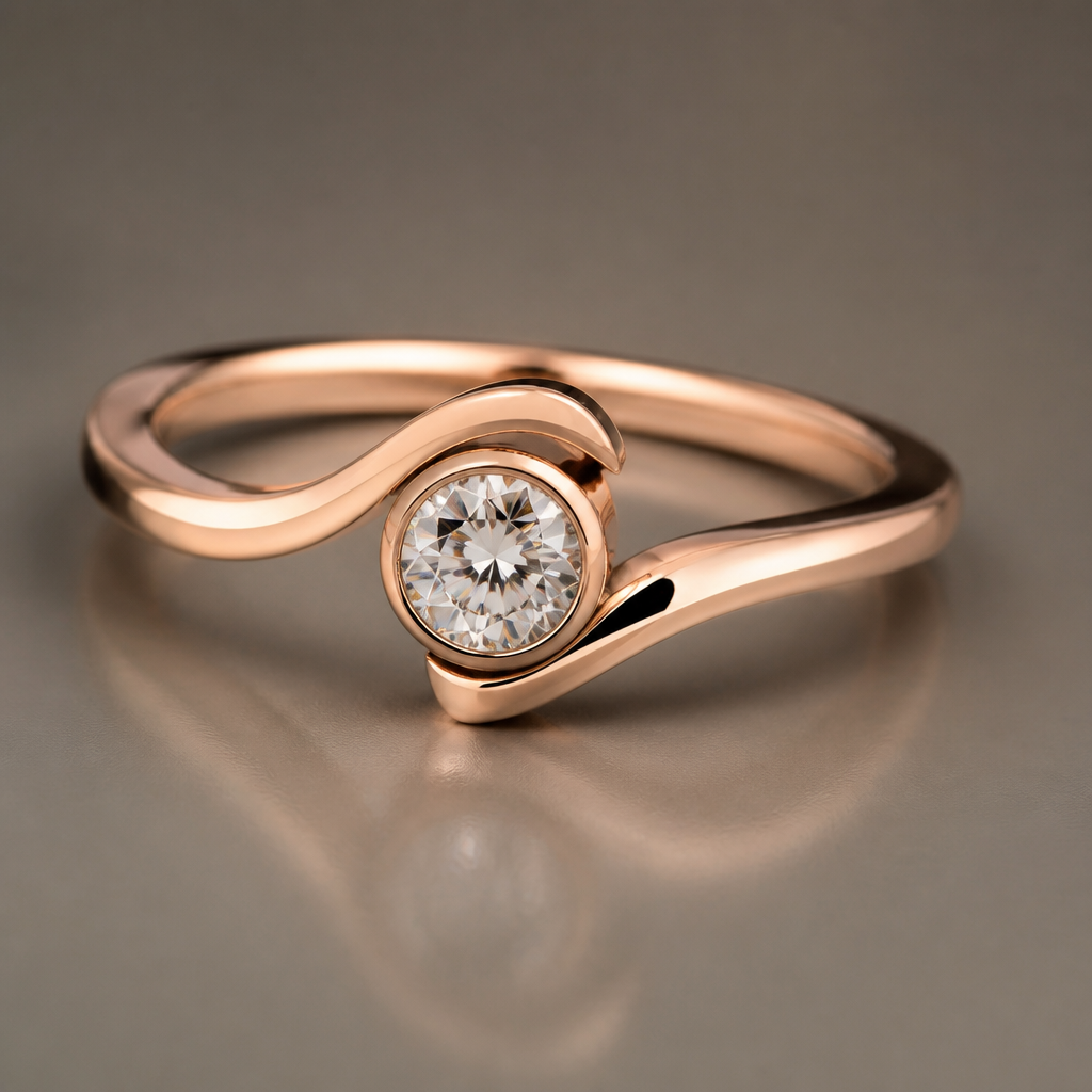 A women's ring
photorealistic jewelry design, A women's ring, modern style, just the design no text