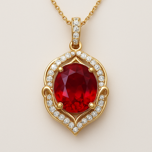 Ruby pendant