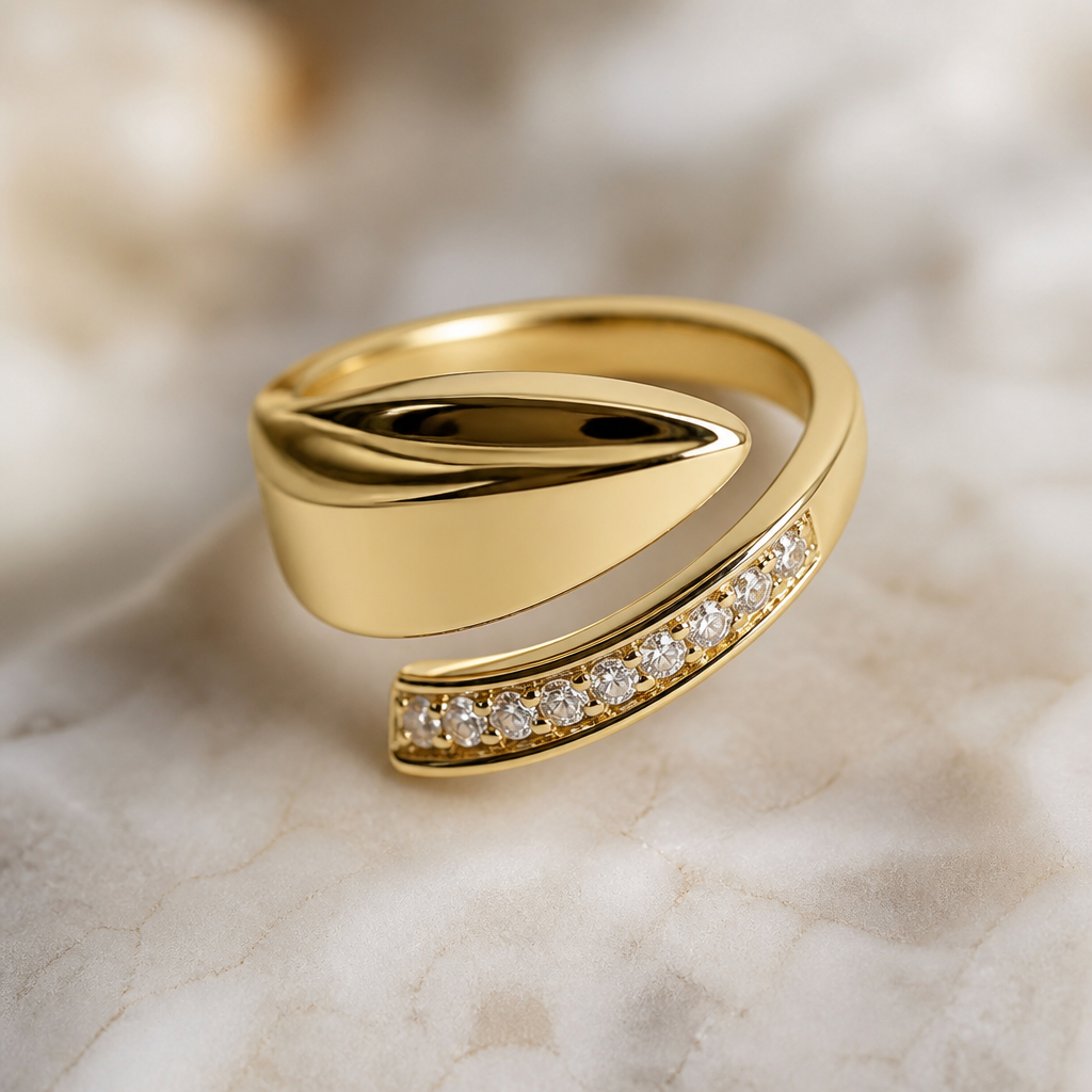 A women's ring
photorealistic jewelry design, A women's ring, modern style, just the design no text