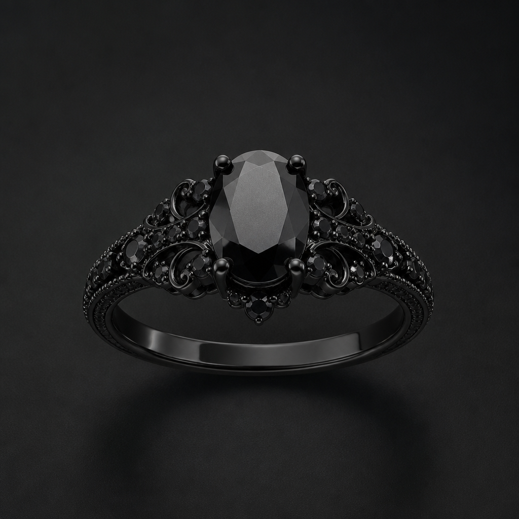 . Refinement: Que sea color negro
photorealistic jewelry design, . Refinement: Que sea color negro, Classic style, just the design no text