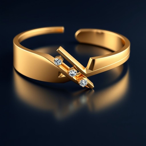 Jewellery golden and diamond