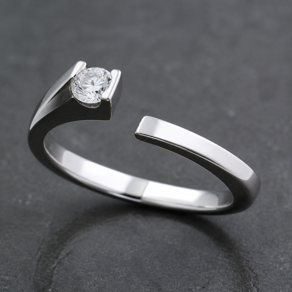 A women's ring
photorealistic jewelry design, A women's ring, modern style, just the design no text