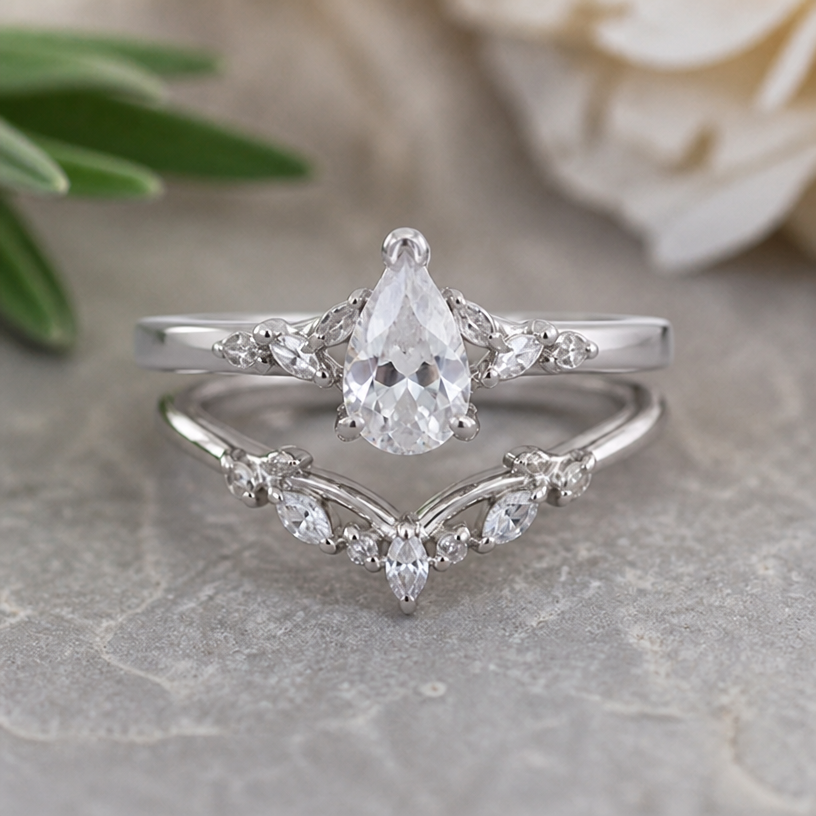 keep the design of the lower ring ; please straighten the band of the upper ring
edit the attached jewelry design with these instructions: keep the design of the lower ring ; please straighten the band of the upper ring. keep it photorealistic, just the design no text
