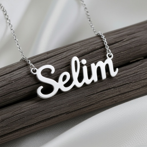 Necklace with name seliem