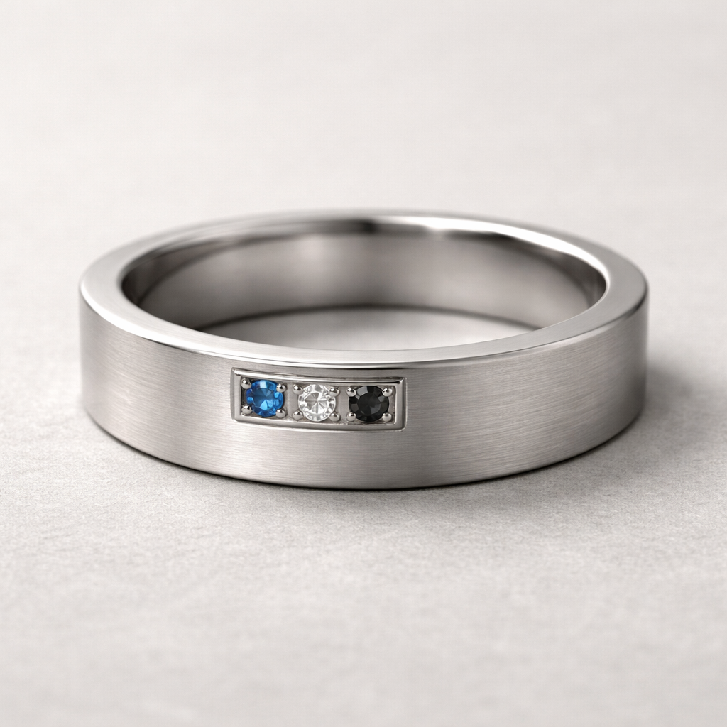 Crea un anello da uomo con delle pietre