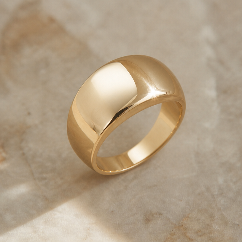 make it wider on top and tapered down
edit the attached jewelry design with these instructions: make it wider on top and tapered down. keep it photorealistic, just the design no text