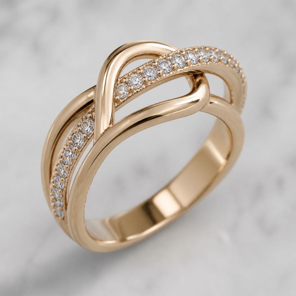 A women's ring
photorealistic jewelry design, A women's ring, modern style, just the design no text