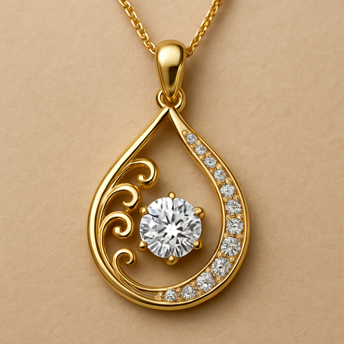 عقد يعكس احاسيس مميزة ويرمز لذكرى لا تنسى