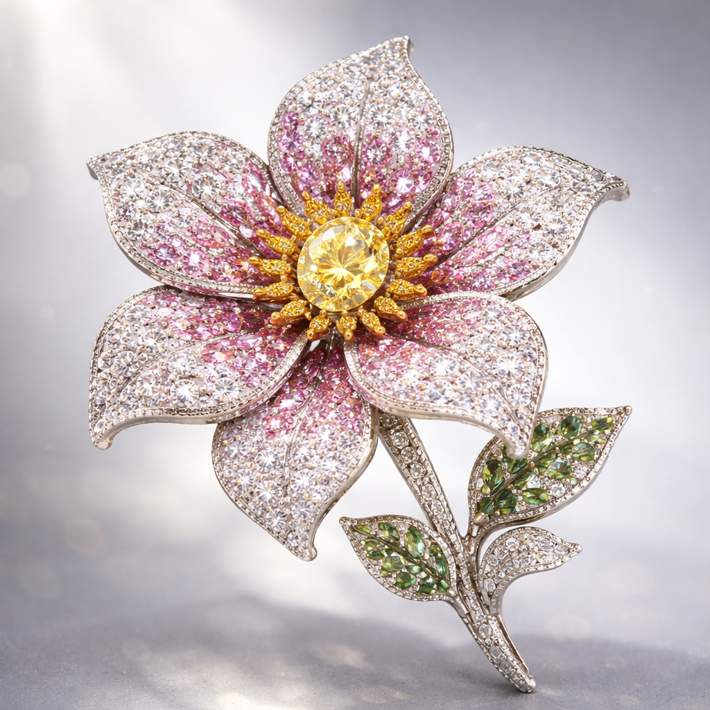 . Refinement: single flower