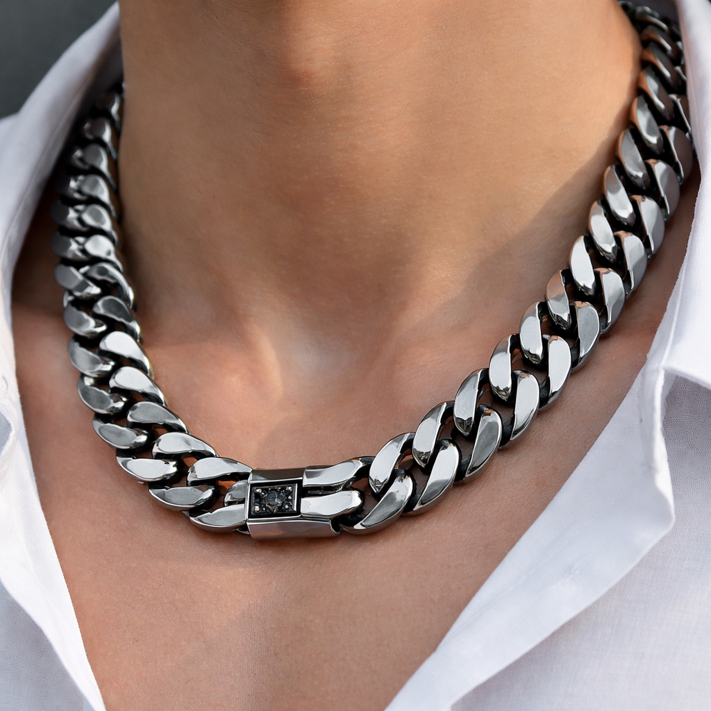 Men link necklace
Men link necklace , modern style