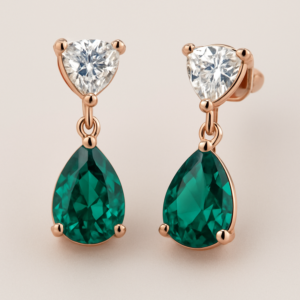 Latest Ad Stone Earrings 