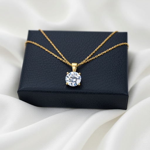 Moissanite kundan necklace for Asian girl