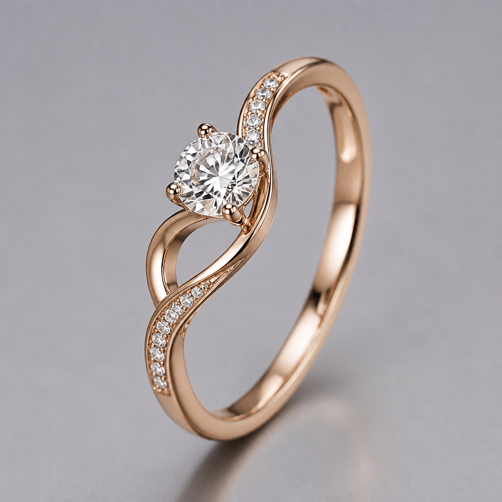 A women's ring
photorealistic jewelry design, A women's ring, modern style, just the design no text