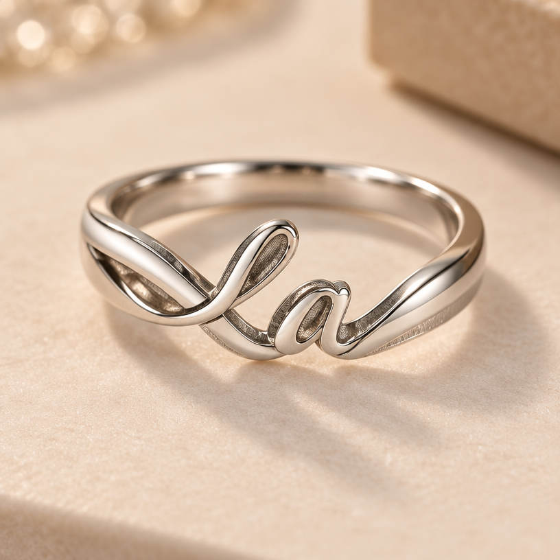 A modern men's ring made of silver suitable for anniversary, highly ornate, intricate and elaborate, richly detailed. 사진과 같은 디자인에 큐빅 들어간 부분처럼 음각으로 la 라인으로 표현해주세요. 단 큐빅은 빼주세요
using the attached image as a visual reference, create A modern men's ring made of silver suitable for anniversary, highly ornate, intricate and elaborate, richly detailed. 사진과 같은 디자인에 큐빅 들어간 부분처럼 음각으로 la 라인으로 표현해주세요. 단 큐빅은 빼주세요. photorealistic, just the design no text
