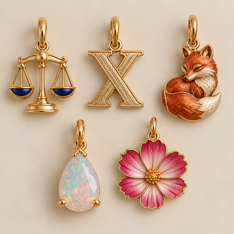 Add an opal and cosmos. remove diamonds from scales and X. Make scales enamel, etch the X and then fix should just be a face
edit the attached jewelry design with these instructions: Add an opal and cosmos. remove diamonds from scales and X. Make scales enamel, etch the X and then fix should just be a face. keep it photorealistic, just the design no text