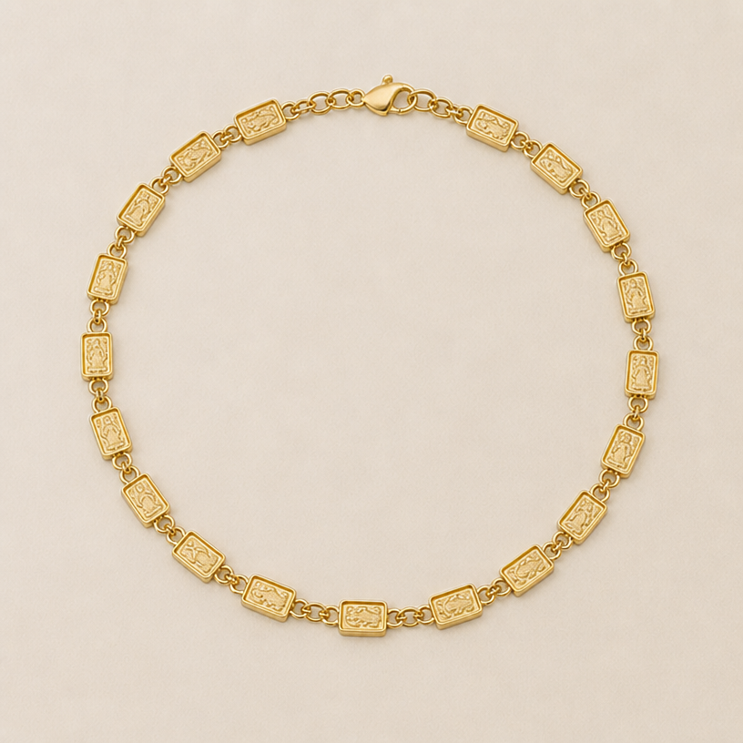 Show me just the bracelet alone
edit the attached jewelry design with these instructions: Show me just the bracelet alone. keep it photorealistic, just the design no text