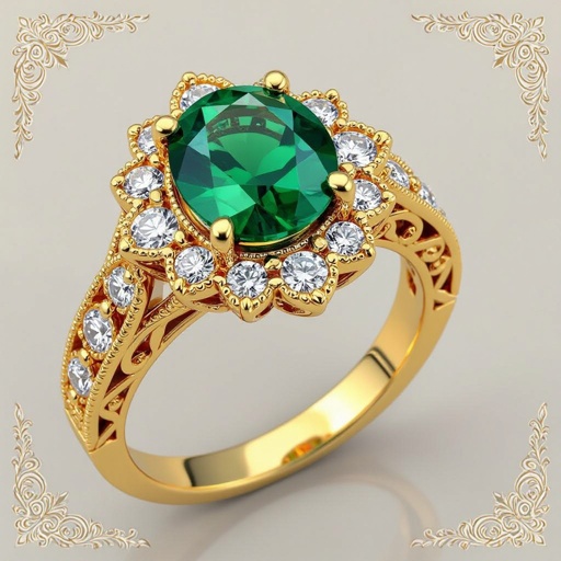 Green sapphire 