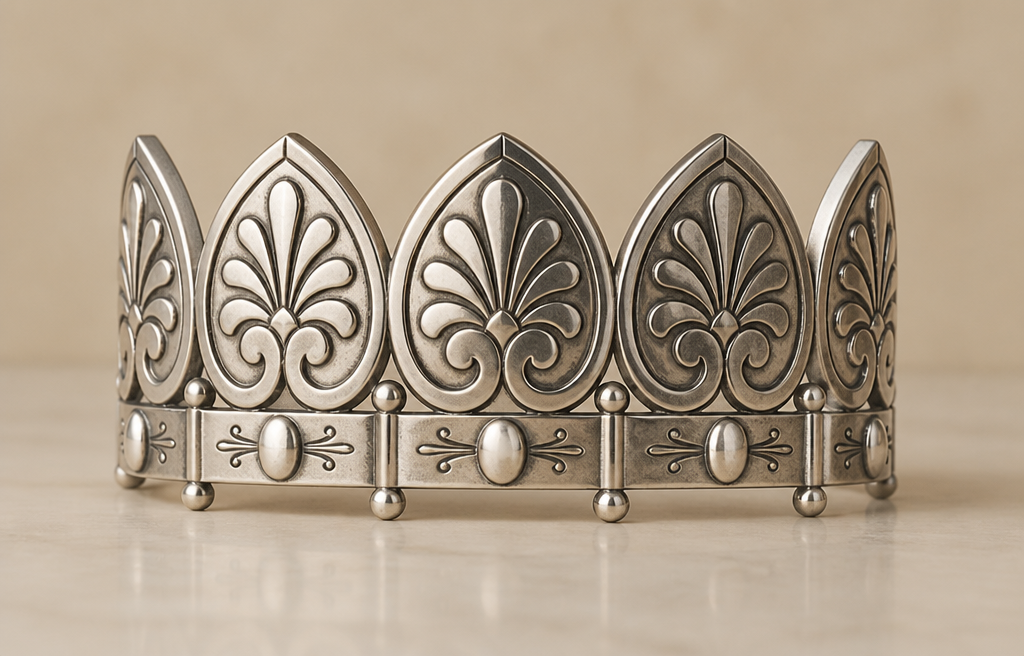 Sketch to design
Turn this jewelry sketch into a photorealistic photograph of the finished piece, professionally lit on a clean display surface. Stay faithful to the sketch's design, proportions and details. No text, no annotations, just the finished jewelry photograph.