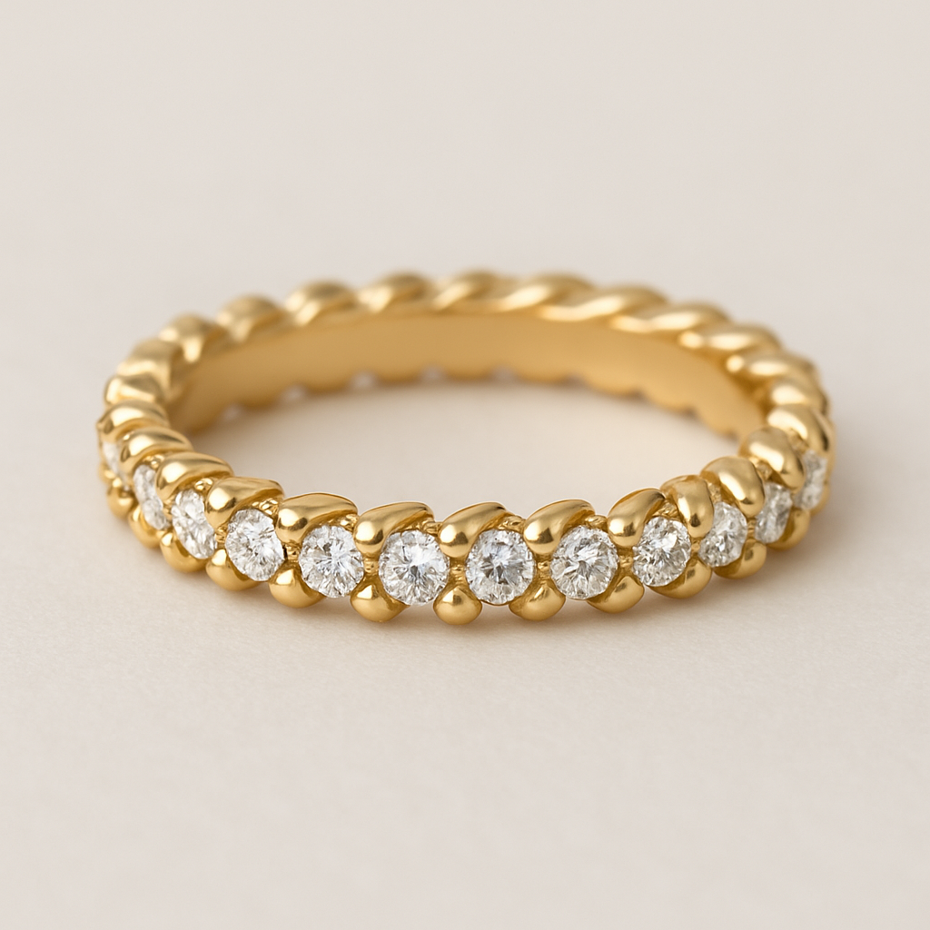 Small  spinal Eternity ring