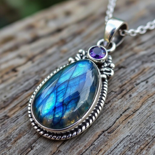 Labera ametyst niebieski