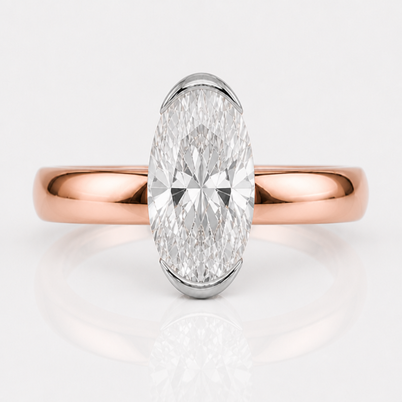 5mm band, 16mm in length oval stone
edit the attached jewelry design with these instructions: 5mm band, 16mm in length oval stone. keep it photorealistic, just the design no text