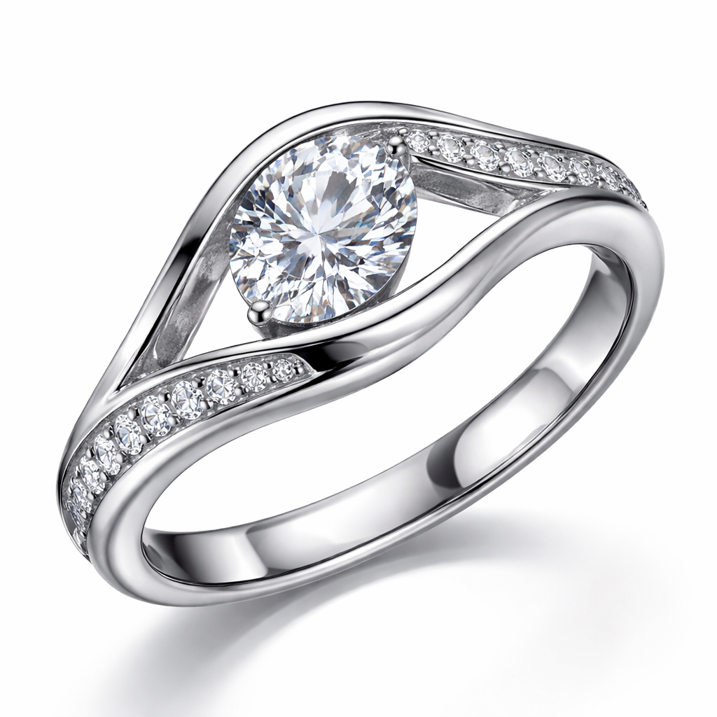 A women's ring
A women's ring, modern style