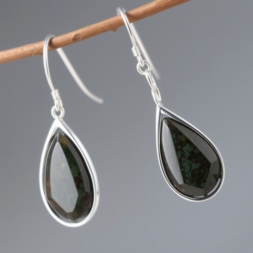 Create earrings with Jesper gemstone, minimal silver around gem’s border