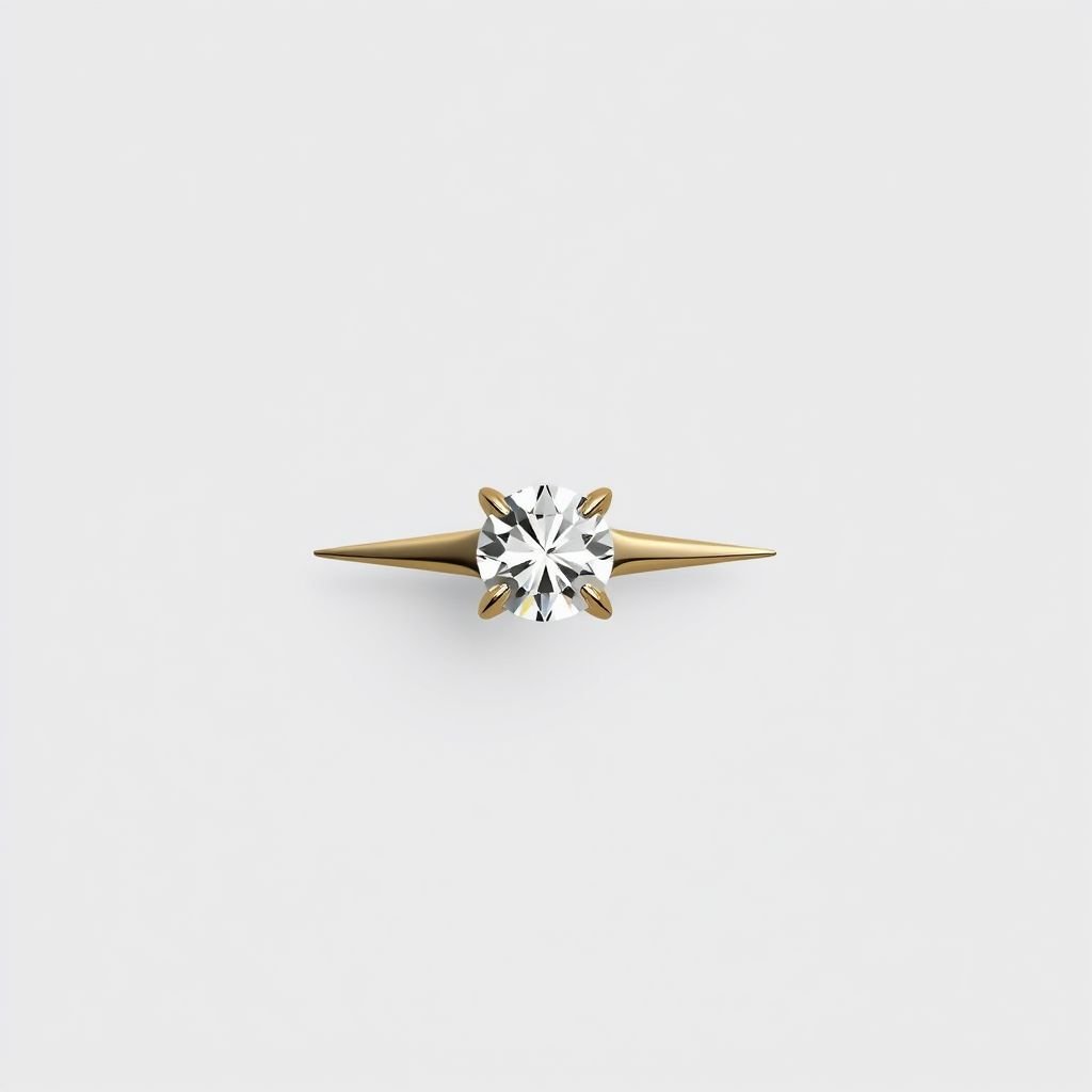 Diamond single stone nosepin