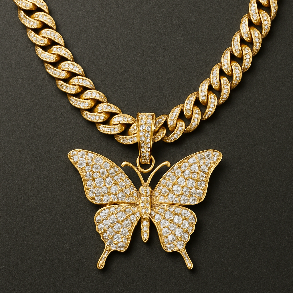 Butterfly Cuban chain
