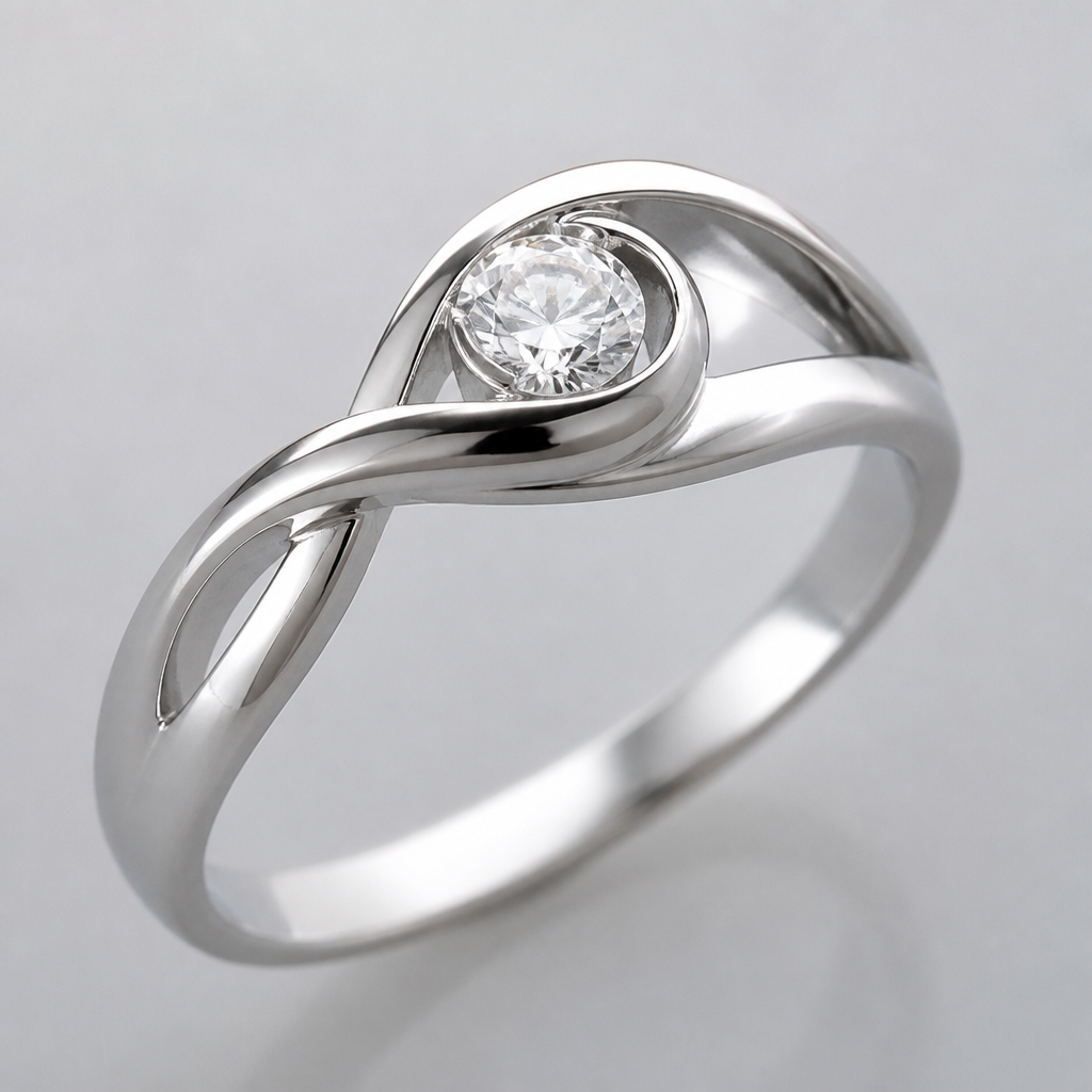 A women's ring
photorealistic jewelry design, A women's ring, modern style, just the design no text
