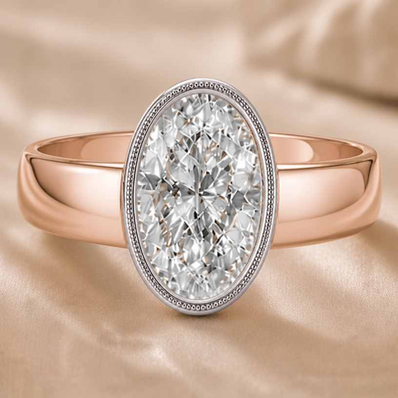 up close view, milgrain bezel, platinum bezel
edit the attached jewelry design with these instructions: up close view, milgrain bezel, platinum bezel. keep it photorealistic, just the design no text