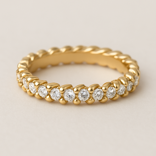 Small  spinal Eternity ring