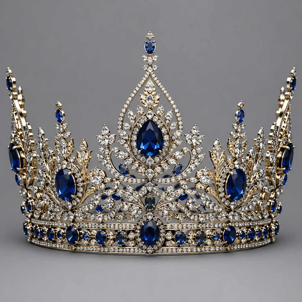 . Refinement: torne ele em uma coroa monarquica não em um anel
photorealistic jewelry design, . Refinement: torne ele em uma coroa monarquica não em um anel, just the design no text