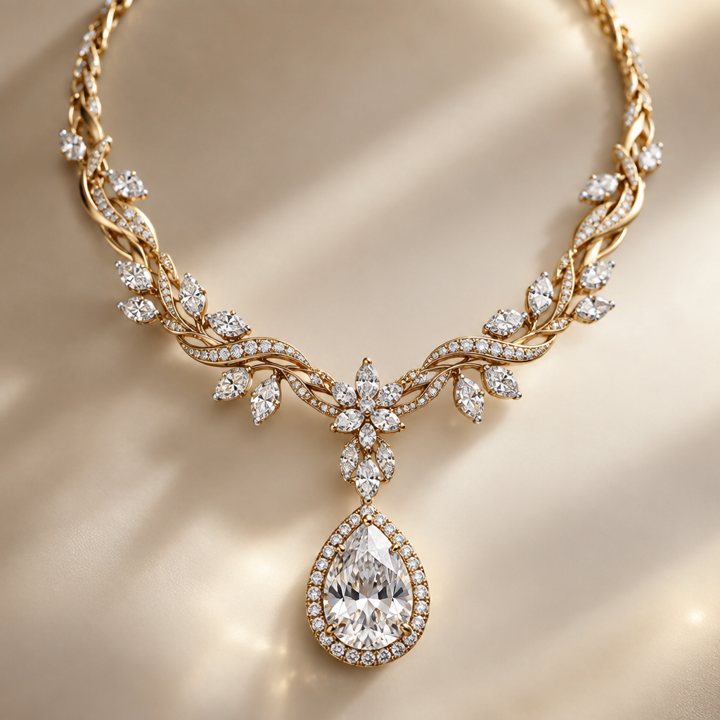 Let it be elegant yet equally magnificent—a truly fine design.
photorealistic jewelry design, Let it be elegant yet equally magnificent—a truly fine design., just the design no text