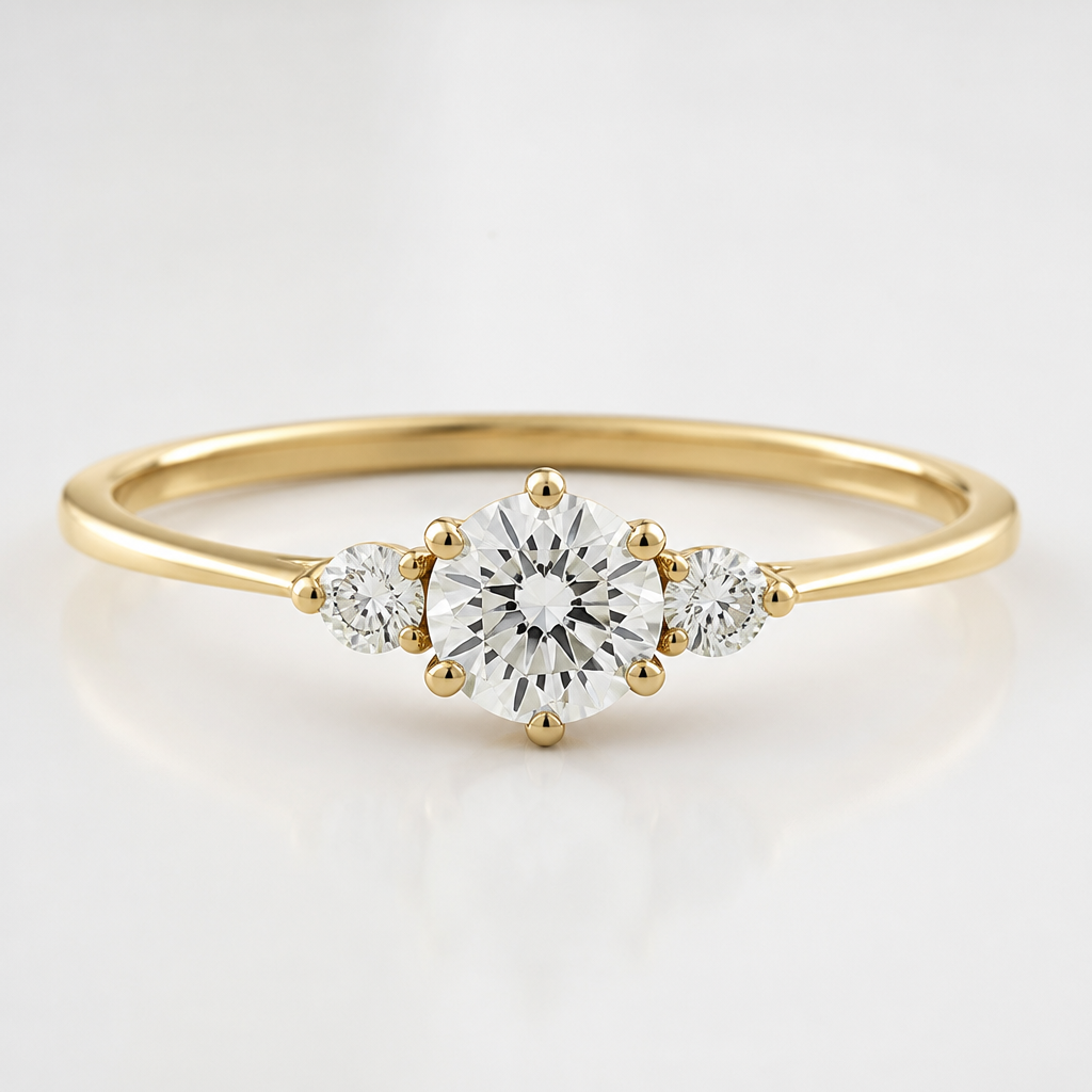 . Refinement: rendi il gambo più sottile verso le pietre
photorealistic jewelry design, . Refinement: rendi il gambo più sottile verso le pietre, Classic style, just the design no text