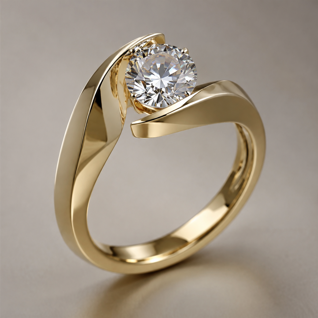 Ring
photorealistic jewelry design, Ring, modern style, just the design no text