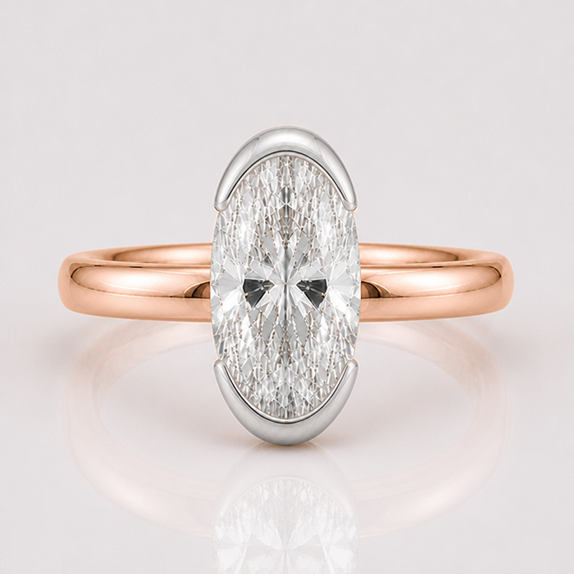 slightly tapered band
edit the attached jewelry design with these instructions: slightly tapered band. keep it photorealistic, just the design no text