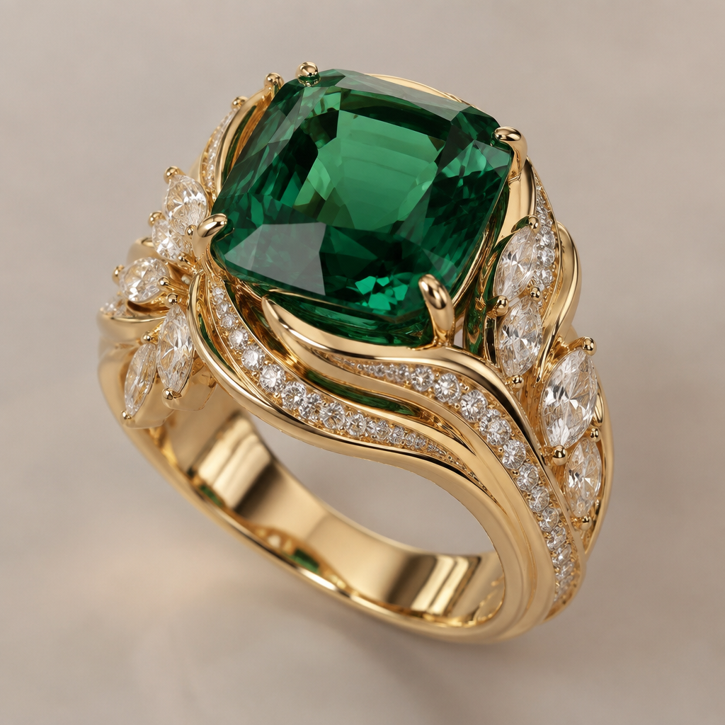 A statement women's ring
photorealistic jewelry design, A statement women's ring, statement style, just the design no text