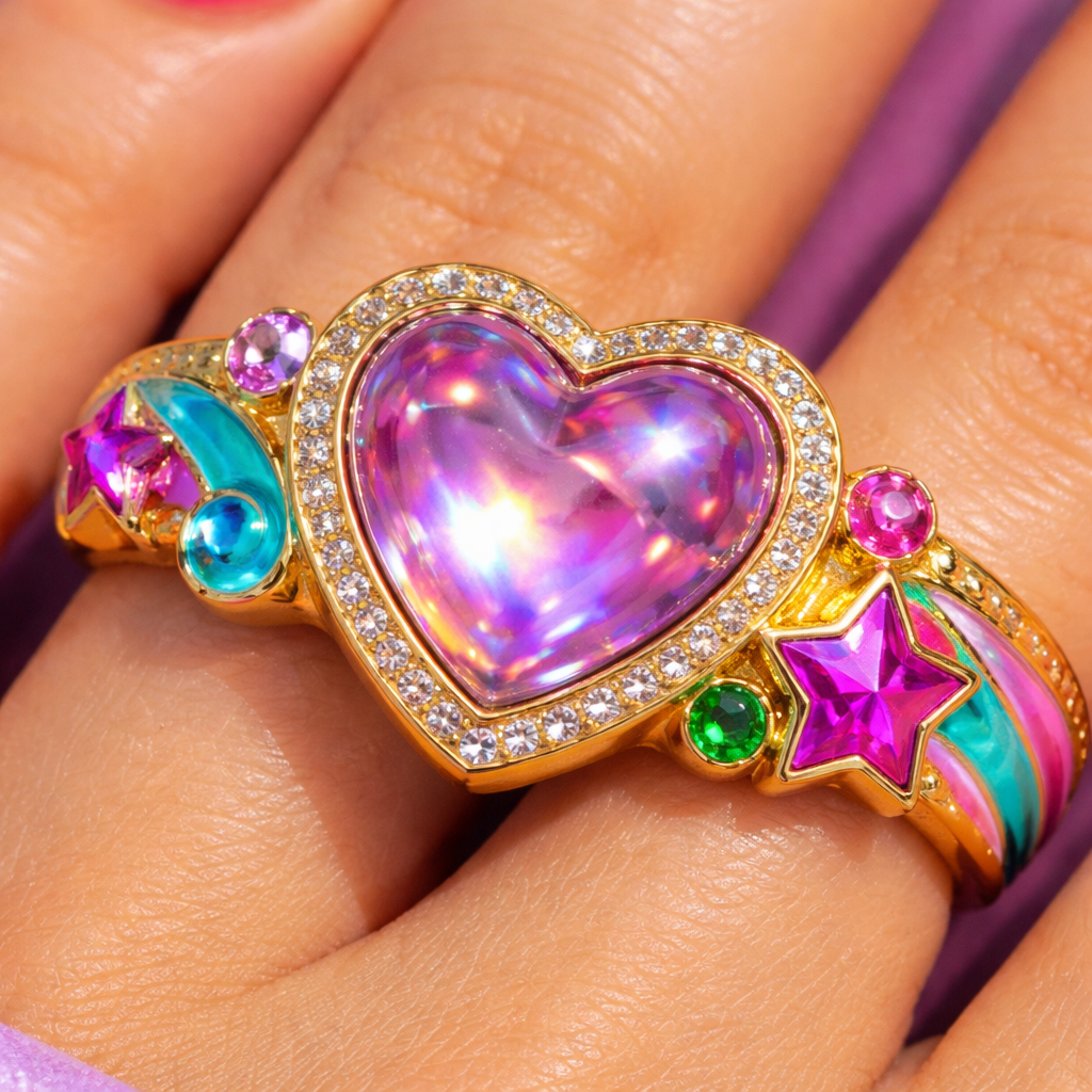90s ring
90s ring, retro style