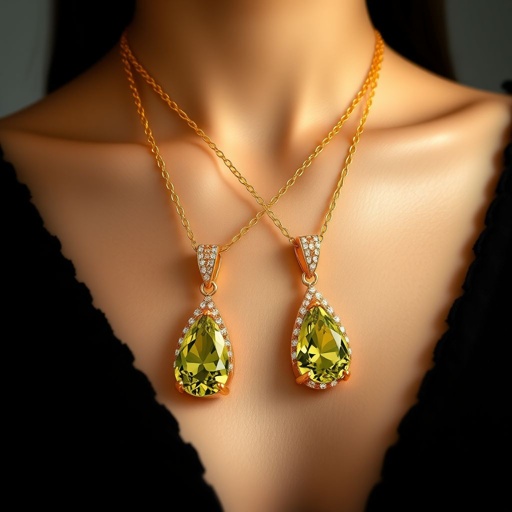 Collana a catena Y placcata oro e due ciondoli con zirconi a goccia, materiale: argento sterling (80% argento riciclato) finitura: placcatura in oro 18k pietre: zirconi verde oliva, zirconi pesca lunghezza della catena: chiusura regolabile da 400 cm a 500 cm lunghezza del ciondolo: 30 mm