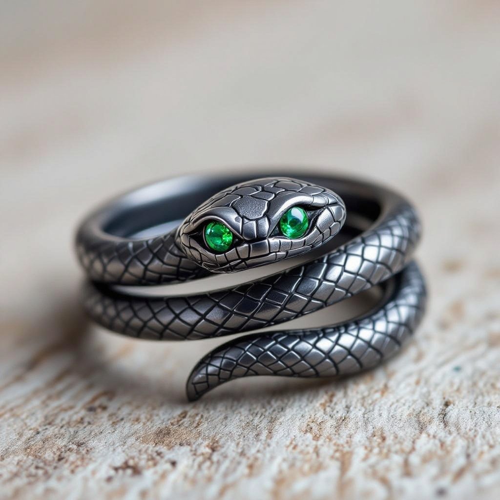 Make Green Snake jewelery fitting for Mattheo Riddles and Y/ns Relationship on Tik Tok