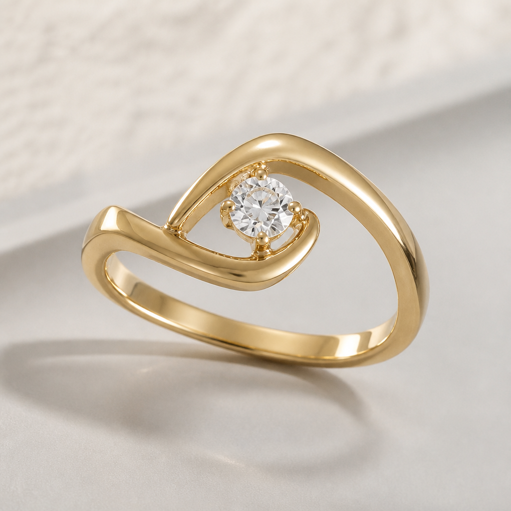 A women's ring
photorealistic jewelry design, A women's ring, modern style, just the design no text