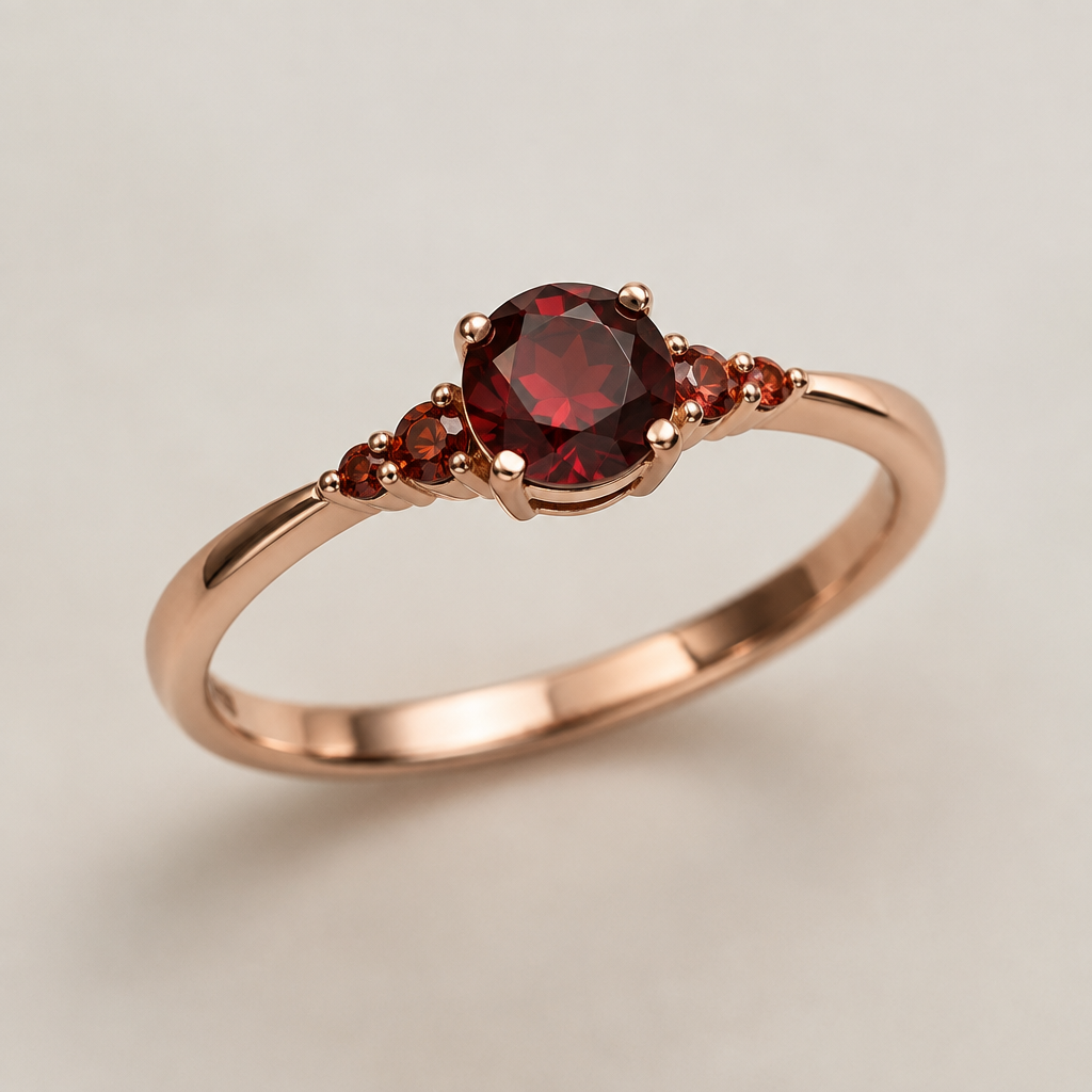 A women's ring with garnet stones suitable for daily wear, minimalist, simple and delicate, clean lines. coral
photorealistic jewelry design, A women's ring with garnet stones suitable for daily wear, minimalist, simple and delicate, clean lines. coral, modern style, just the design no text
